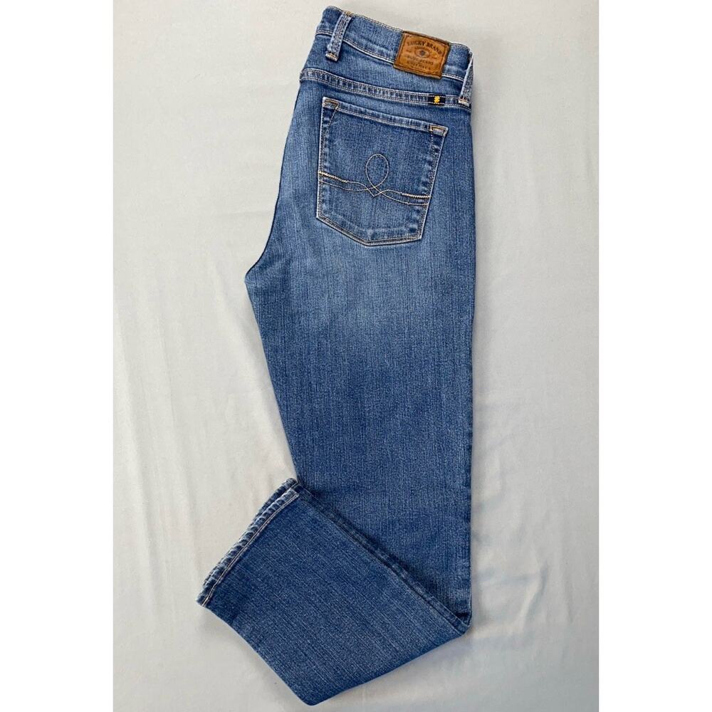 Lucky Brand 'Sophia Capri' Lightweight Stretch Denim Jeans. Women's 29, GUC!